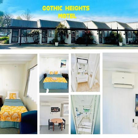 Gothic Heights Motel Christchurch Exterior foto
